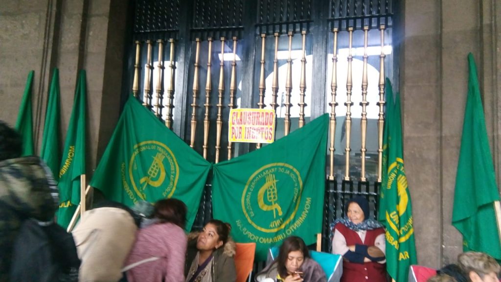 Bloquean Integrantes De La Unta Edificio Del Gcdmx Diario Basta