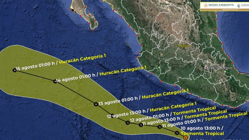 Depresión Tropical Doce E se forma en costas de Guerrero Diario Basta