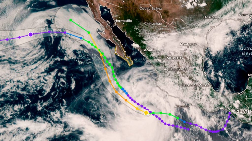 Pronostican fuertes lluvias por Kay nuevo huracán categoría 1