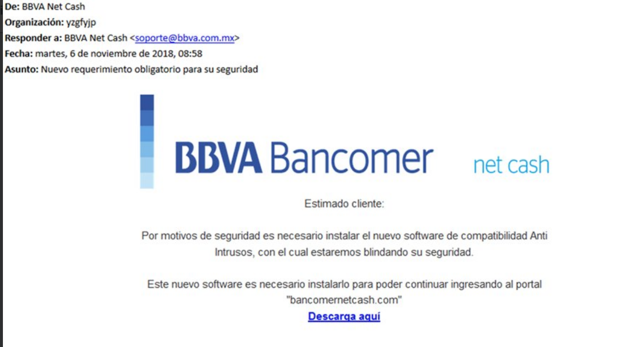  Eres Cliente Bancomer Ten Cuidado Con Este Fraudulento Mail Diario