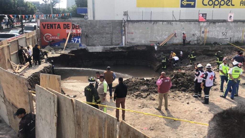 Derrumbe en obra en la Gustavo A. Madero deja un muerto – Diario Basta!