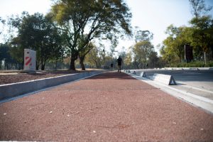 Inauguran ciclovía inteligente en Chapultepec