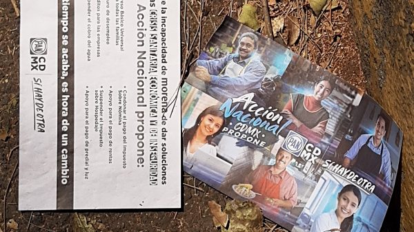 Vecinos denuncian propaganda disfrazada en Coyoacán