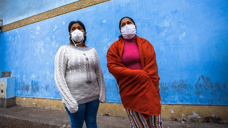 Mujeres trabajadoras en Lima, Perú. © Victor Idrogo / Banco Mundial
