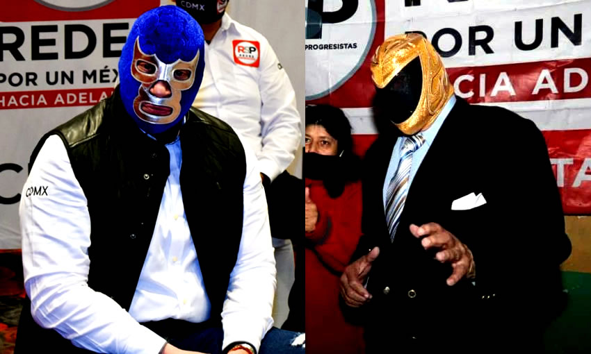Tinieblas y Blue Demon no se quitarán la máscara en campaña: RSP