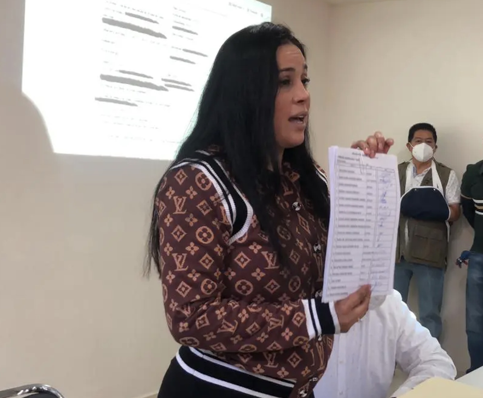 Hermana de Diana Sánchez Barrios "hereda" candidatura