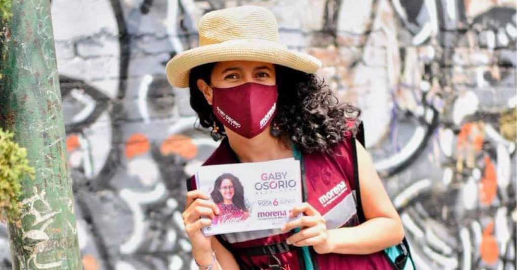 Abusivo el dispendio de propaganda de Gabriela Osorio en Tlalpan