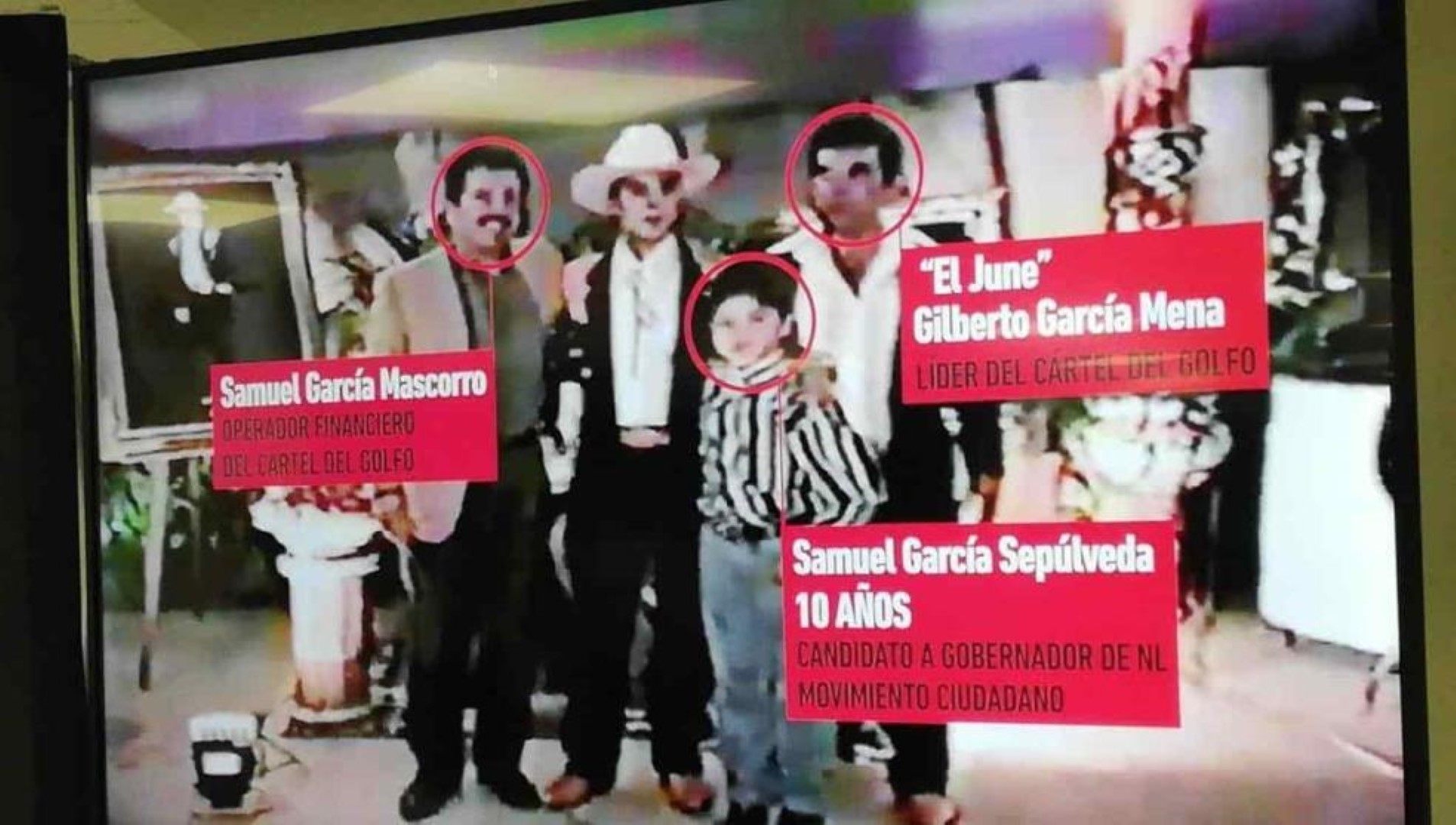 Revelan video que vincula a familia de Samuel García con el Cártel del Golfo
