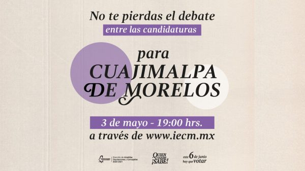 #DebateChilango: Sigue en directo el debate a la alcaldía Cuajimalpa