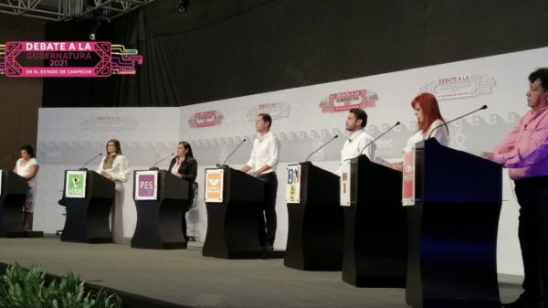 Así fue el debate de los candidatos a la gubernatura de Campeche