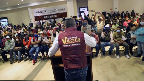 Morena cierran filas con Fernando Vilchis en Ecatepec