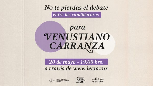 #DebateChilango: Sigue en directo el debate para la alcaldía Venustiano Carranza