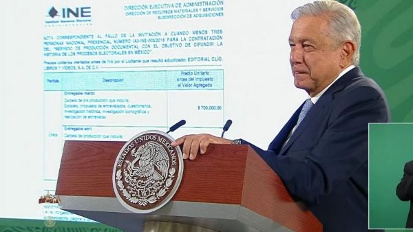 INE tiene como propósito impedir que haya democracia, afirma AMLO