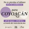 debate para la alcaldía Coyoacán