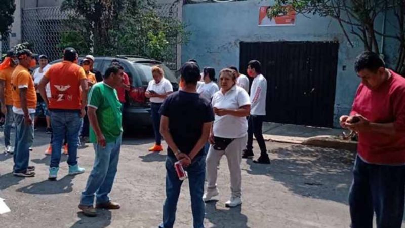 Brigadista de Morena aborta tras ser golpeada por equipo de MC