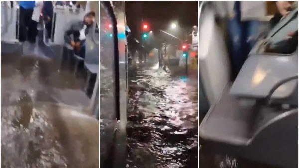 Se inundan metrobús y casas en Tláhuac, lluvias enloquecieron la CDMX