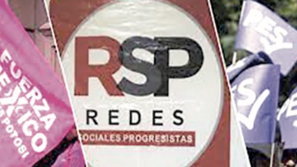 PES, RSP y Fuerza por México perderían el registro