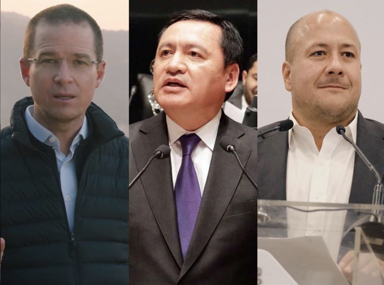 Anaya, Osorio y Alfaro, las "cartas fuertes" de la oposición en 2024