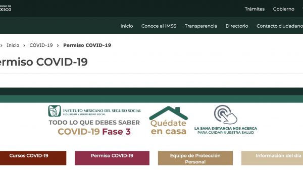 Lanza IMSS plataforma electrónica para tramitar incapacidad por COVID-19