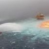 Pemex informa detalles sobre explosión en ducto submarino en Campeche