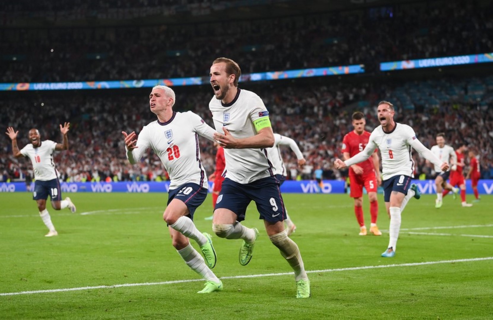 Inglaterra vence a Dinamarca y es finalista de la Euro 2020