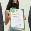 Estudiante de la UAEM crea toalla sanitaria biodegradable