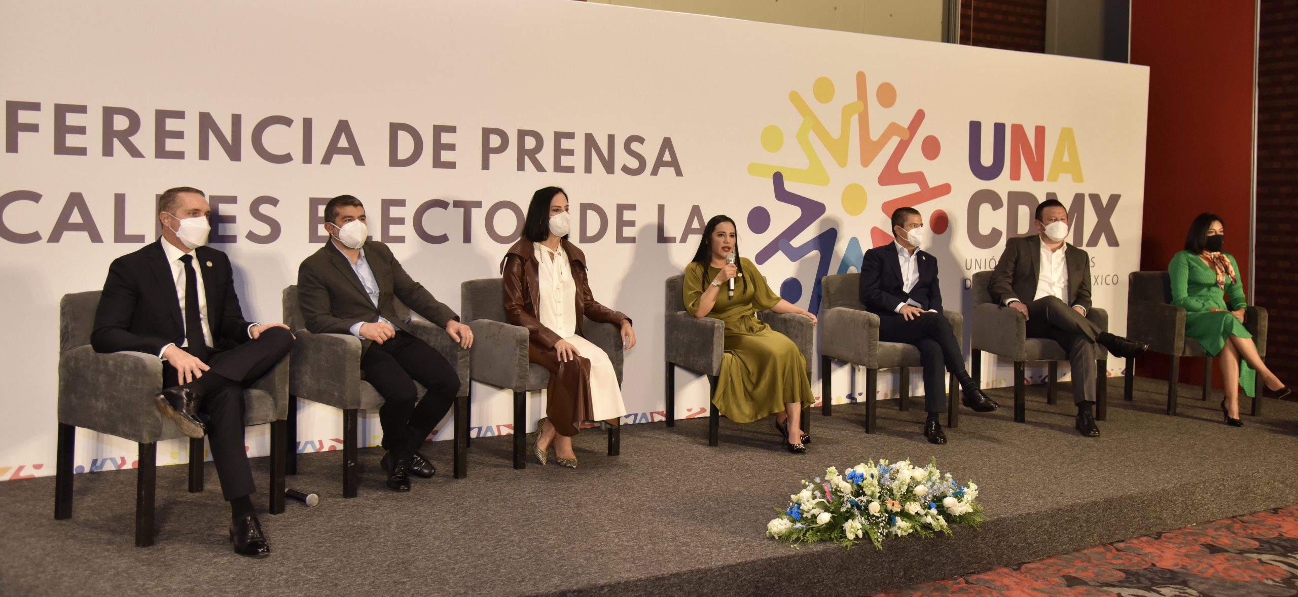 Integrantes de UNACDMX realizan su primera conferencia de prensa