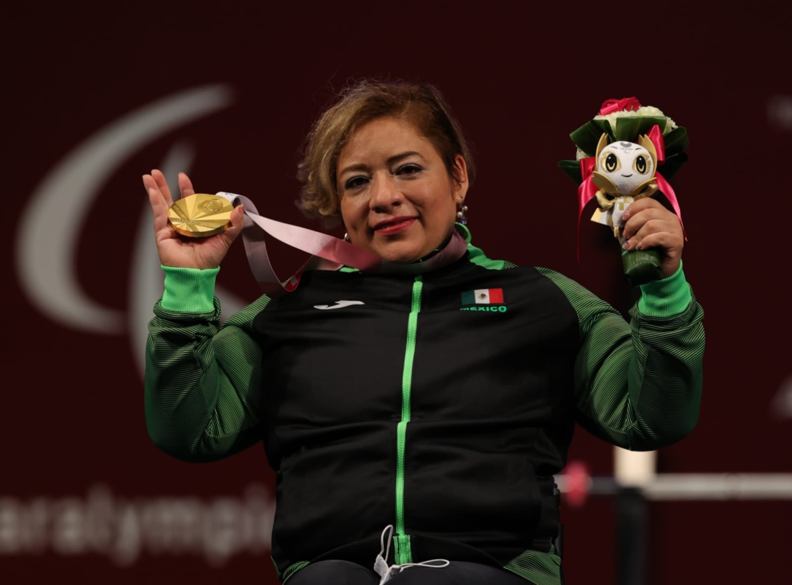 Amalia Pérez gana medalla de oro en los Juegos Paralímpicos