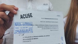 Concejales de Morena denuncian a Giovanni Gutiérrez