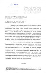 AMLO presenta denuncia de Ernesto Cordero a Ricardo Anaya, interpuesta en 2018