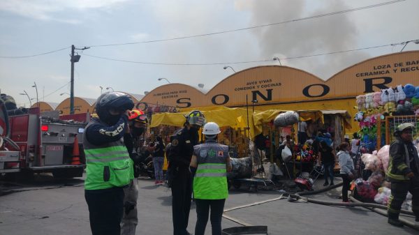 Incendio Mercado de Sonora