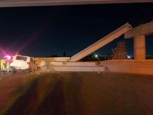 Pésima calidad de materiales provoca colapso de puente en carretera México-Pachuca 