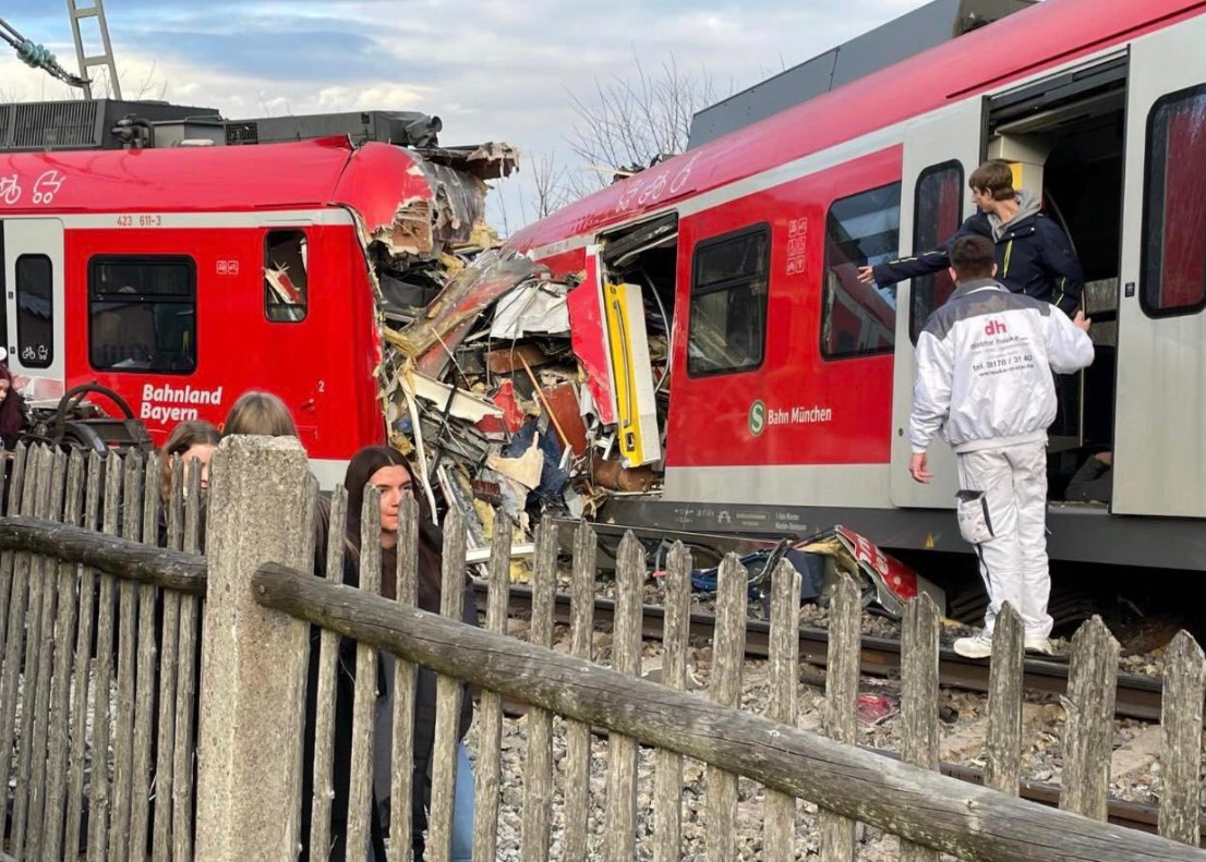 Fatal accidente! Chocan dos trenes en Alemania