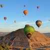 Ven peligro en globos aerostáticos de Teotihuacan, con apertura del AIFA
