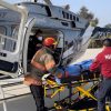 Trasladan en Helicóptero Jaguar 1 de Ecatepec a policía herido por arma de fuego