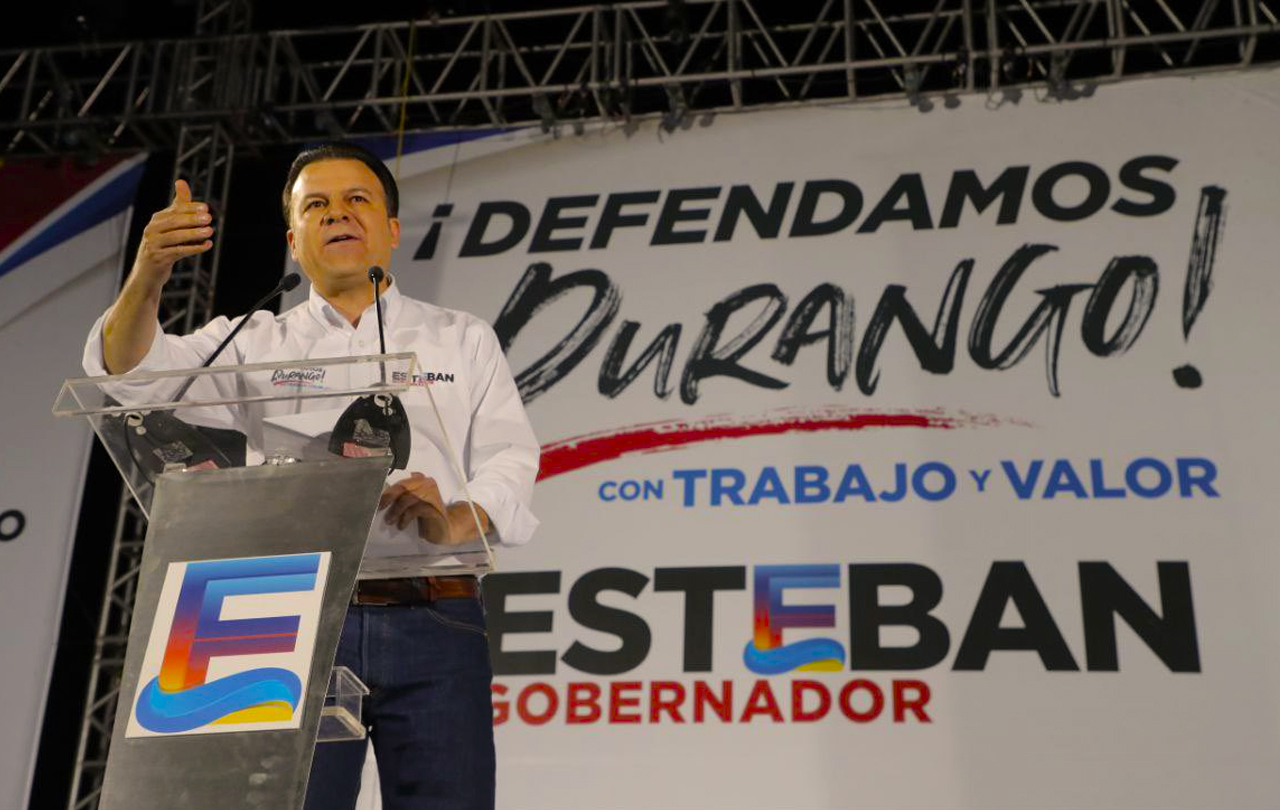 Esteban Villegas inicia campaña por la gubernatura de Durango
