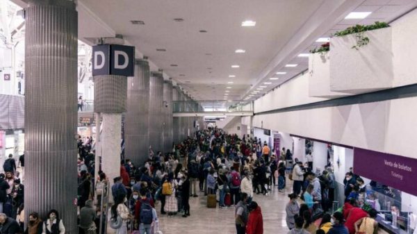 Recibió México 14.6 millones de turistas vía aérea en 2021