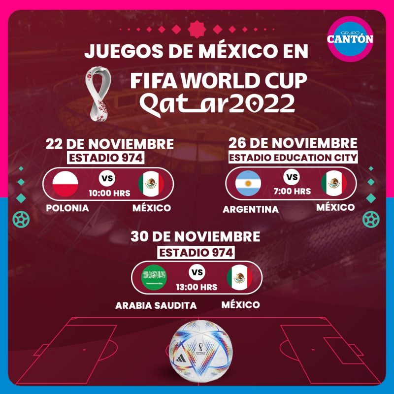 México se enfrentará con Argentina en el Mundial Qatar 2022 Diario Basta!