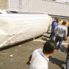 Varios heridos por volcadura de combi en la México-Pachuca