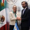 Claudia Sheinbaum se reunió con el Canciller de Argentina