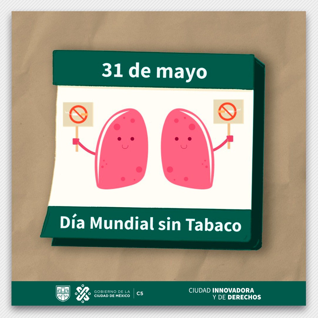 Día Mundial Sin Tabaco.