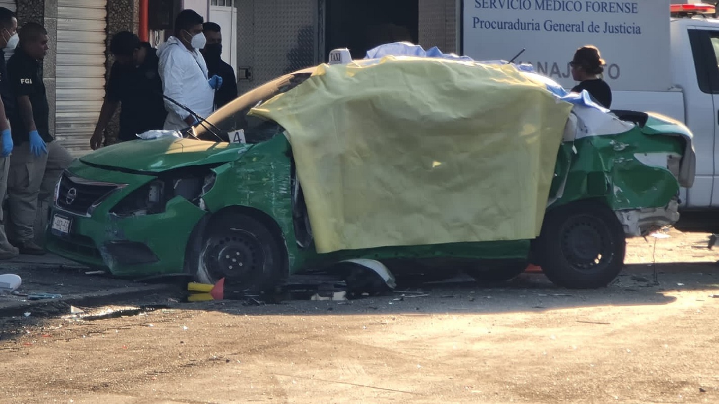 Mueren cinco mujeres trans y taxista en accidente en Irapuato