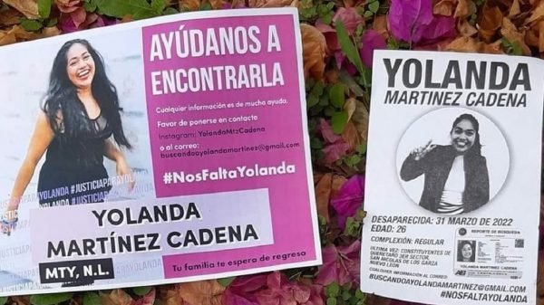Ven autoridades posible suicidio en caso de Yolanda Martínez