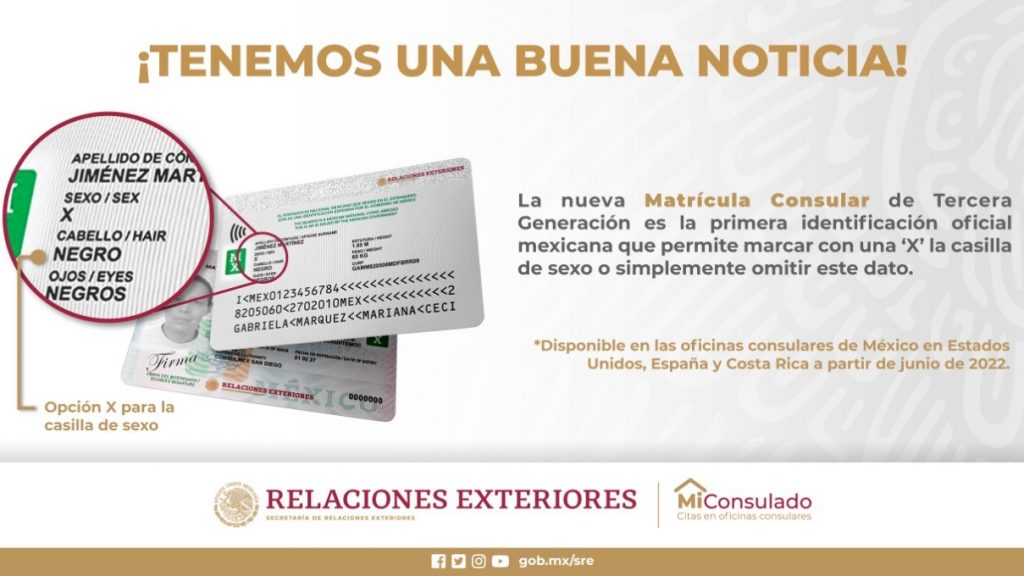 Se presenta primera identificación oficial mexicana no binaria Diario