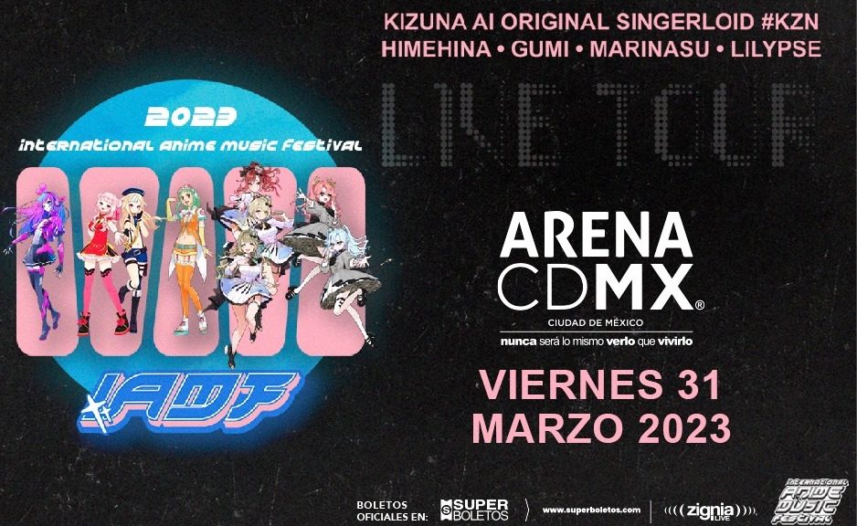  Festival internacional de música Anime   en la Arena CDMX – Diario Basta!