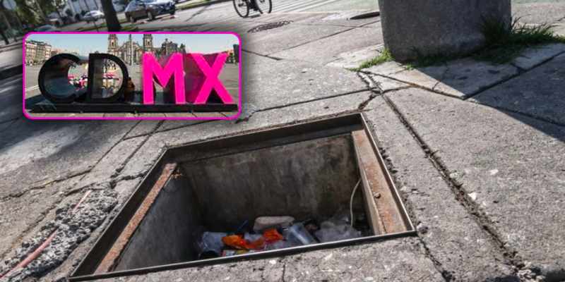 Fuera de control el robo de coladeras en CDMX – Diario Basta!