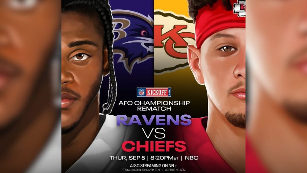 Chiefs vs Ravens en kickoff de la NFL 2024 Diario Basta!