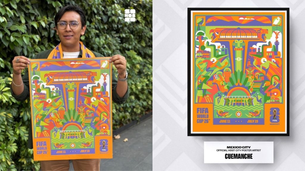 CDMX presenta su póster oficial para el Mundial 2026 – Diario Basta!