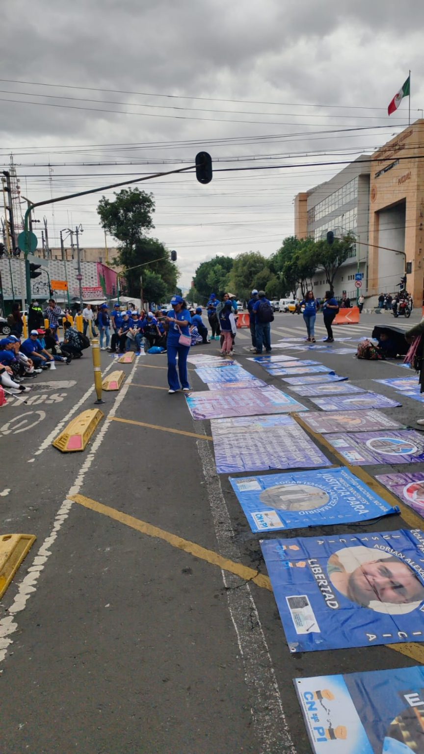 Familiares de presos se manifiestan frente al Poder Judicial CDMX por ...